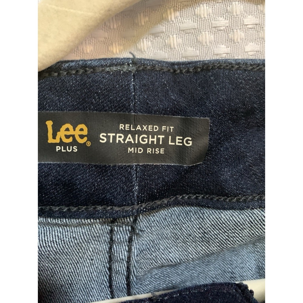 Lee Rider Jeans Size 28W Denim Womens Pants - Picture 9 of 13